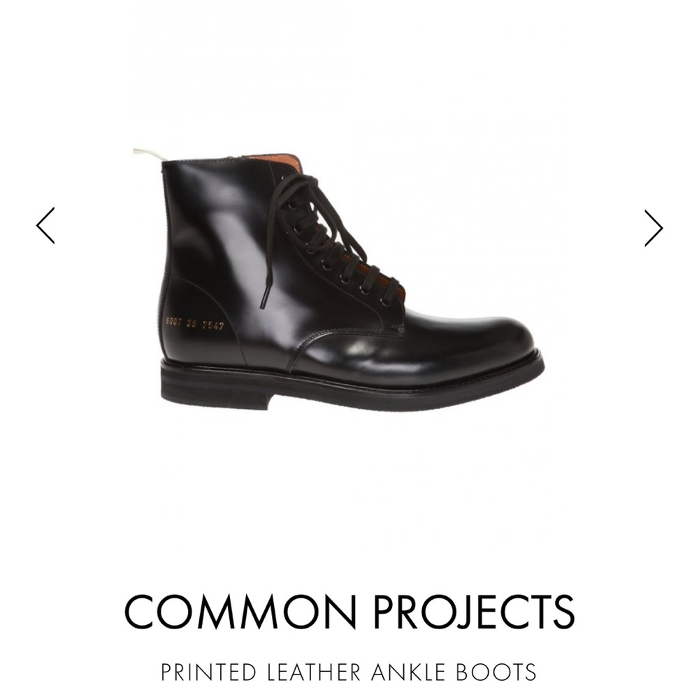 Common Projects Standard Combat Boot